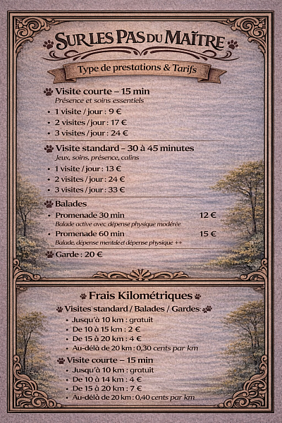 Mes services